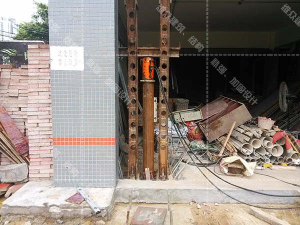 鋼管樁基礎加固